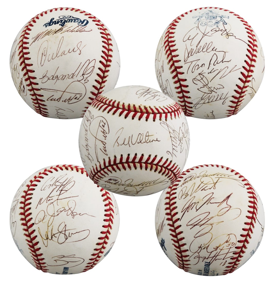 New York Mets team signed ONL baseball Beckett AG007241 (1 of 8)