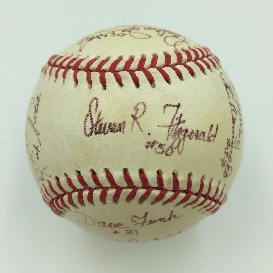Rare Major League Baseball Signed by 20 Including David Keith JSA COA: Rare Major League Baseball Signed by 20 Including David Keith JSA COA This official American League baseball features an impressive collection of 20 signatures, including that of actor David Keith, re