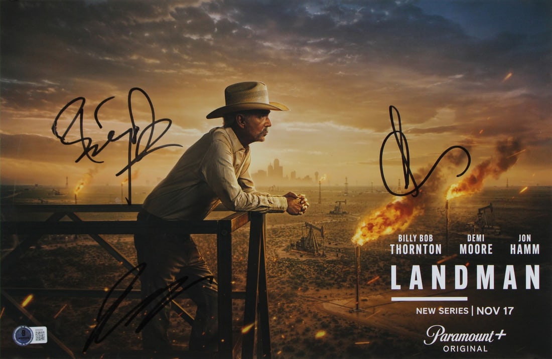 Landman Signed 11x17 Photo by Thornton Garcia Lofland BAS Authenticated (1 of 5)