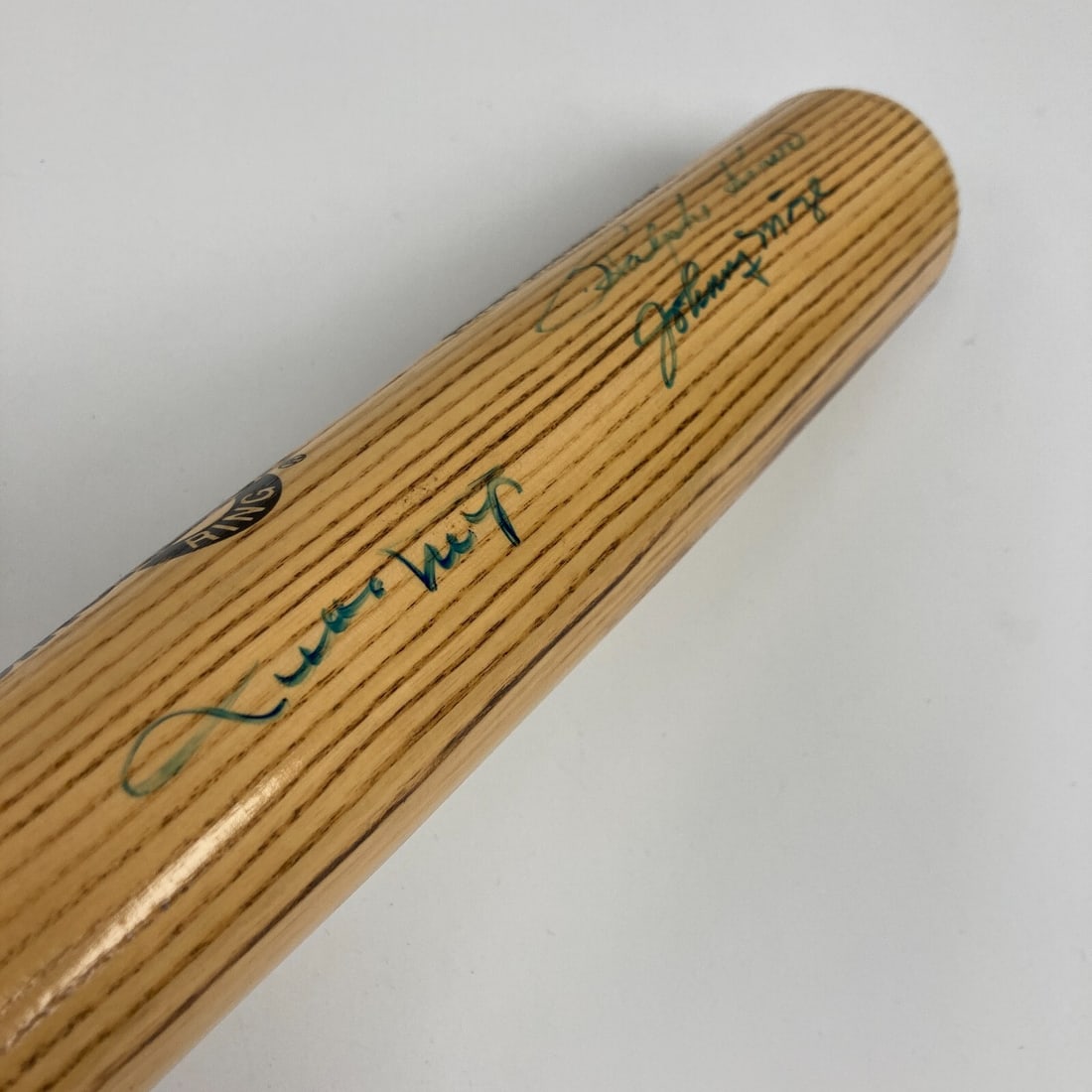 Willie Mays Multi-Signed 50 Home Run Club Bat JSA Certified 34 Inch (1 of 6)