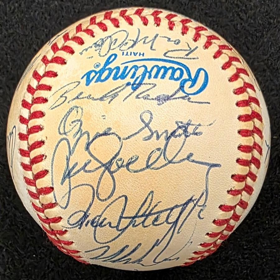 Signed 1989 National League All-Star Team Baseball 21 Autographs JSA (1 of 7)