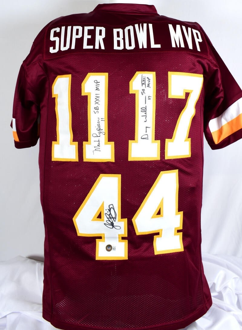Washington Football Team jersey signed by Rypien Riggins Williams Beckett holo (1 of 5)
