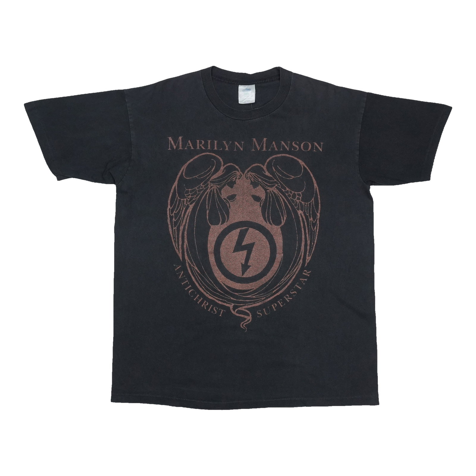 Black 1990s Marilyn Manson Antichrist Superstar Cotton T Shirt (1 of 5)