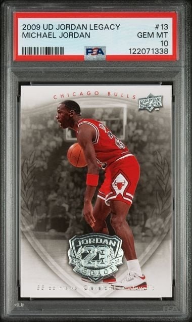 PSA 10 Michael Jordan 2009 Upper Deck Legacy Card 13 (1 of 2)