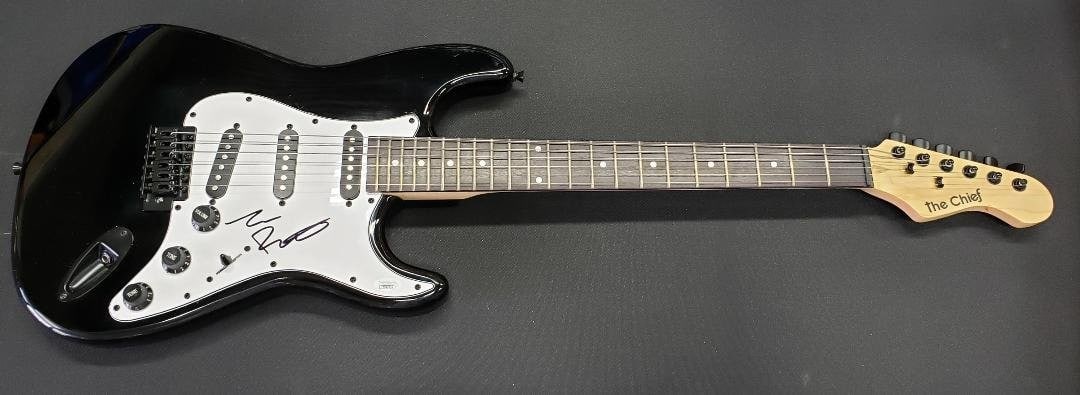 Electric Guitar Signed by Tucker Beathard JSA Authenticated Country Music Autograph: Electric Guitar Signed by Tucker Beathard JSA Authenticated Country Music Autograph This pre-owned electric guitar is hand-signed by country music star Tucker Beathard. The signature has been authenti