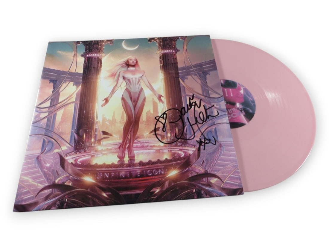 Beckett Authenticated Paris Hilton Signed Original Record Album Cover: Beckett Authenticated Paris Hilton Signed Original Record Album Cover Original Paris Hilton autographed record album cover. The record is included and has not been tested. Pre-owned item authenticated