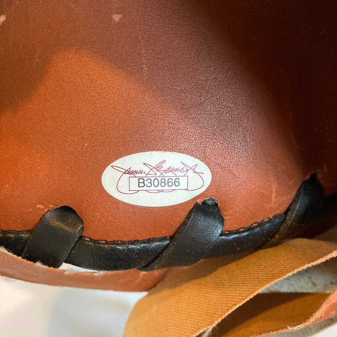 Multi Signed Oversized Baseball Glove with JSA Authentication - 7