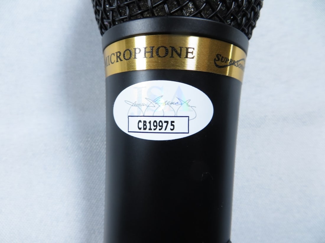 Authentic Ann-Margret Signed Microphone With JSA Authentication - 2