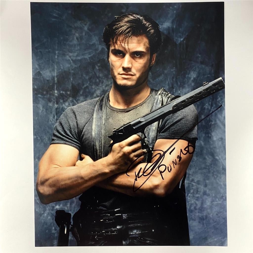 11x14 Dolph Lundgren Punisher signed photo JSA (1 of 5)