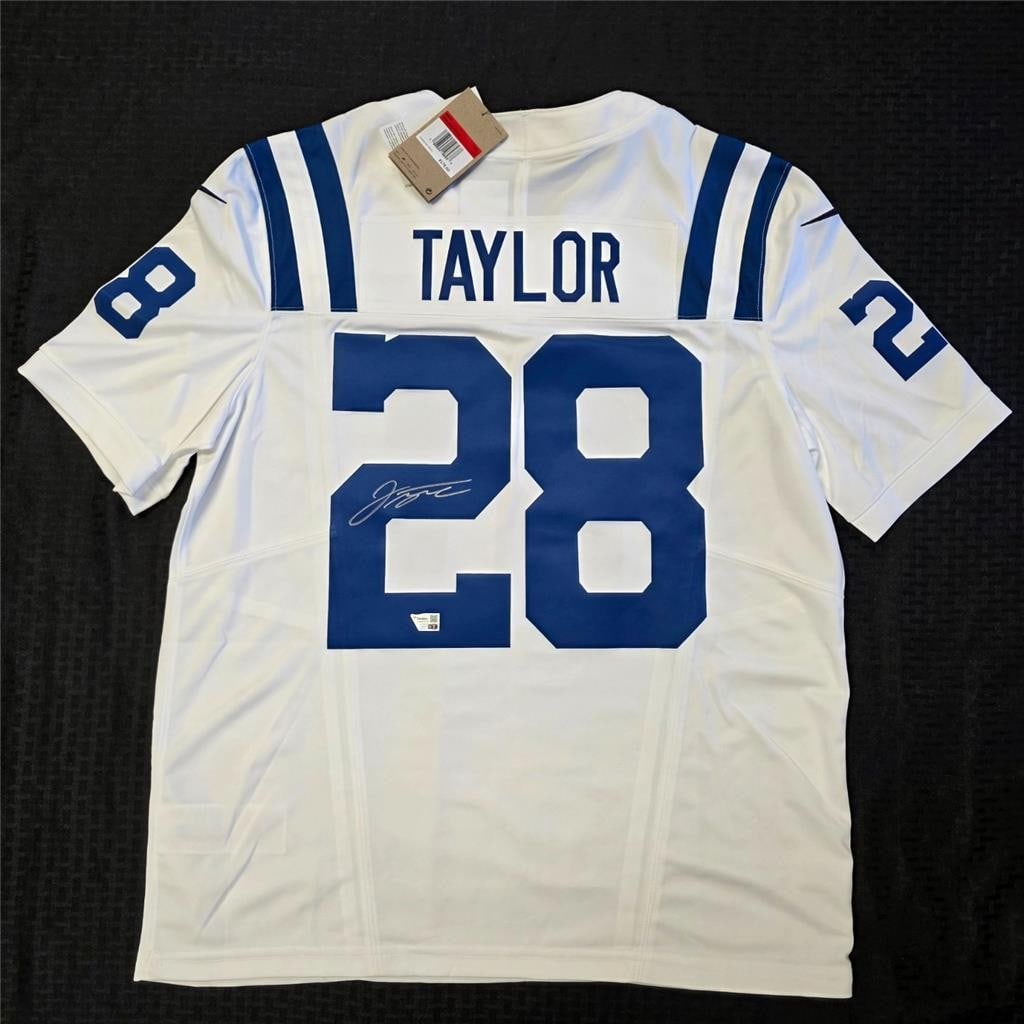 Autographed Indianapolis Colts Nike Limited Jersey Jonathan Taylor Fanatics Authenticated (1 of 7)