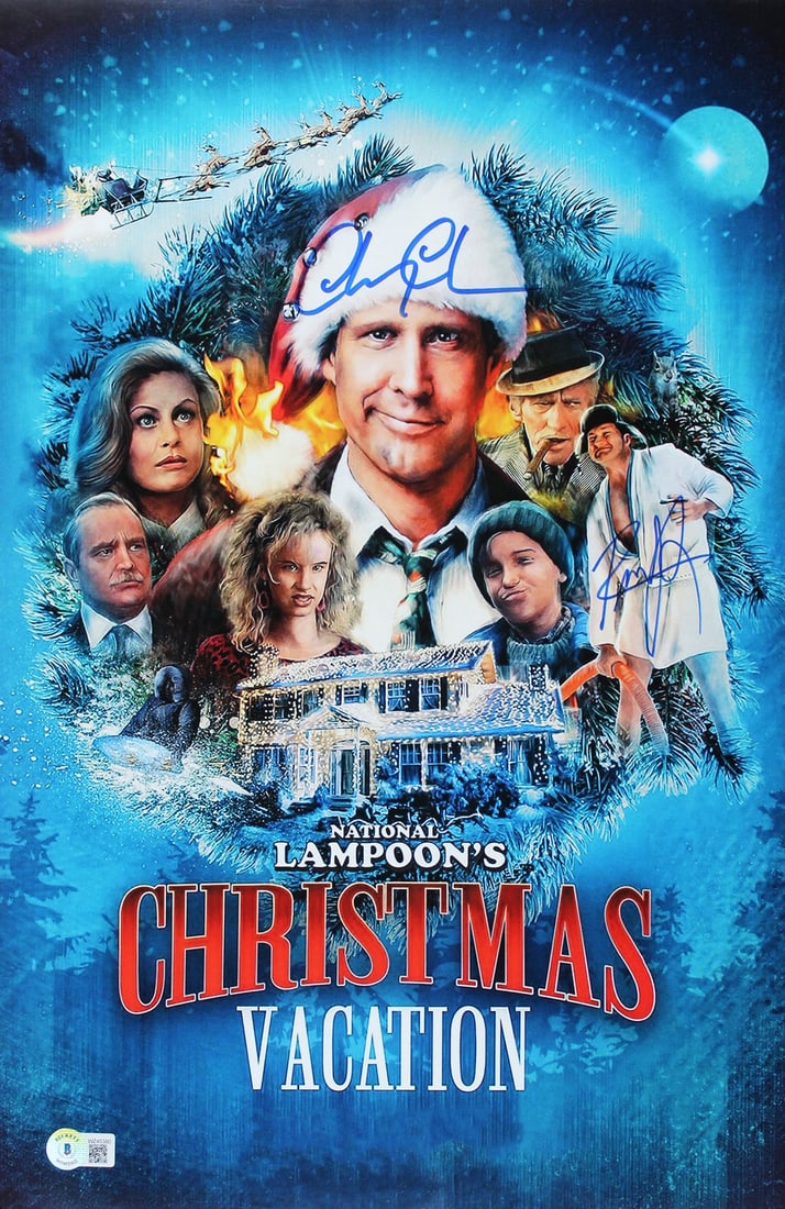 Randy Quaid Autographed 12x18 Christmas Vacation Photo Beckett Witnessed (1 of 3)