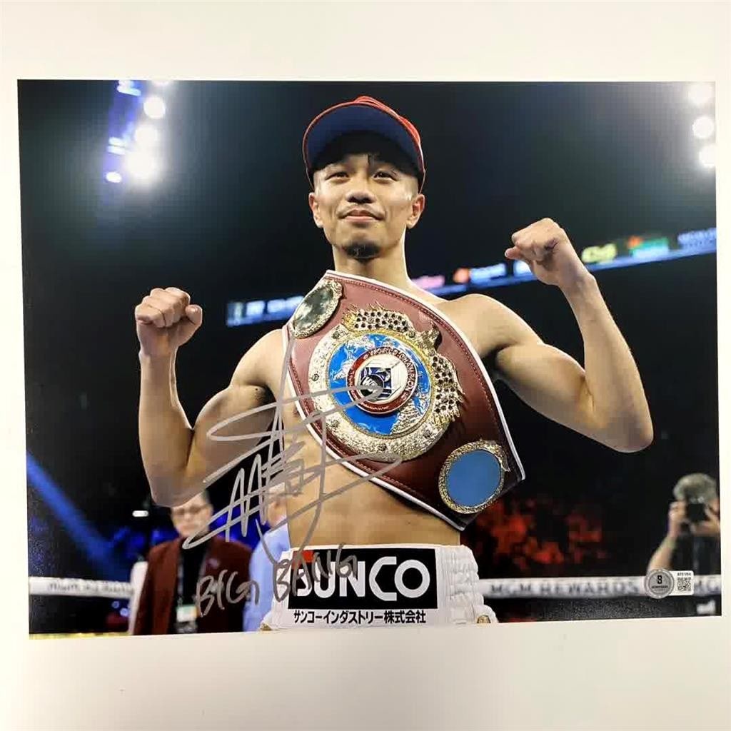 Junto Nakatani Autographed 11x14 Big Bang Boxing Photo Beckett Authenticated (1 of 3)