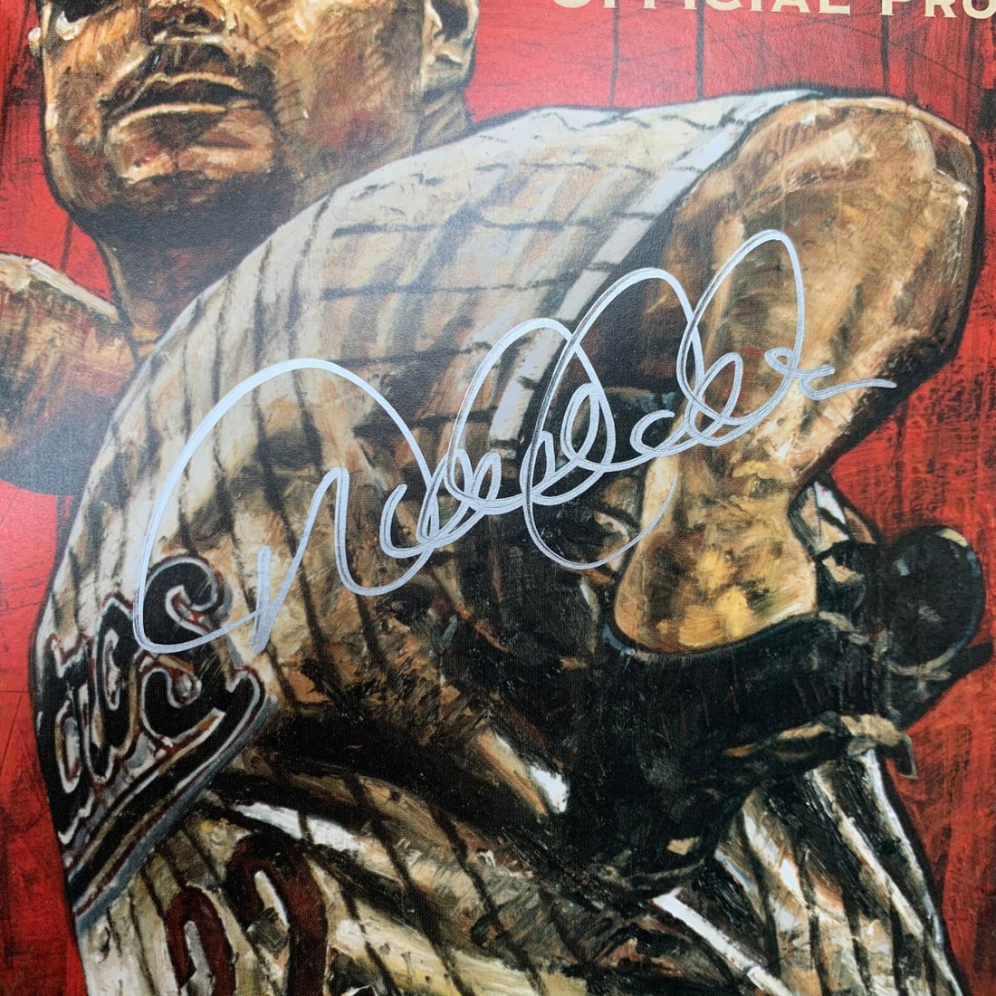 Derek Jeter 2004 MLB All Star Game Program Steiner COA - 3