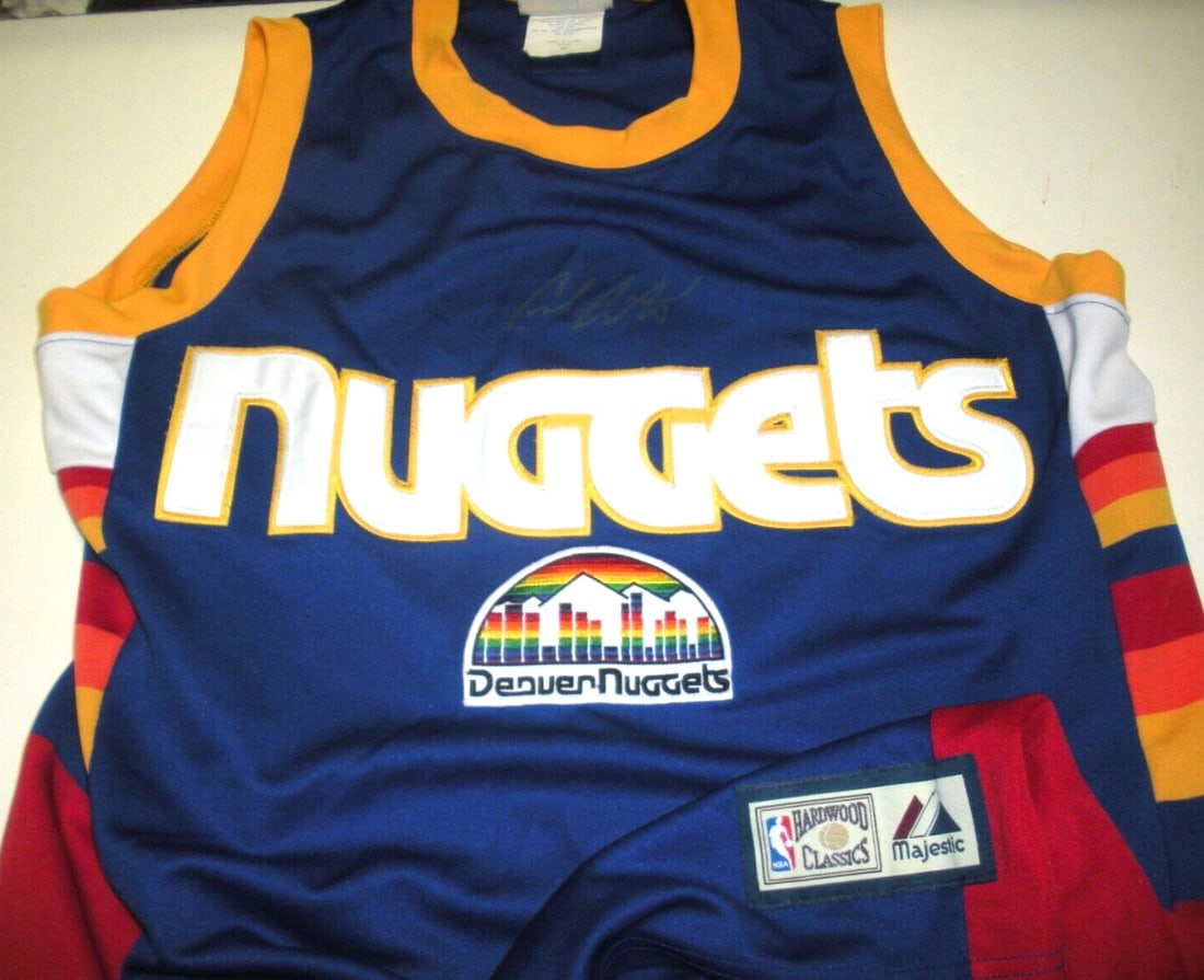 Carmelo Anthony Signed Denver Nuggets Majestic Jersey with COA (1 of 4)