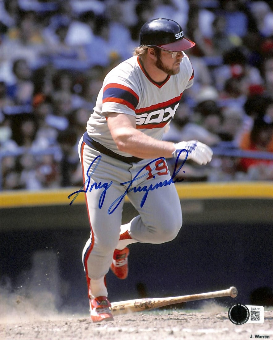Beckett authenticated Greg Luzinski White Sox autographed 8x10 photo (1 of 1)