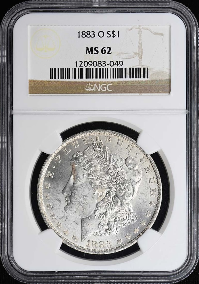 NGC MS62 1883 O Morgan Silver Dollar S$1 (1 of 2)