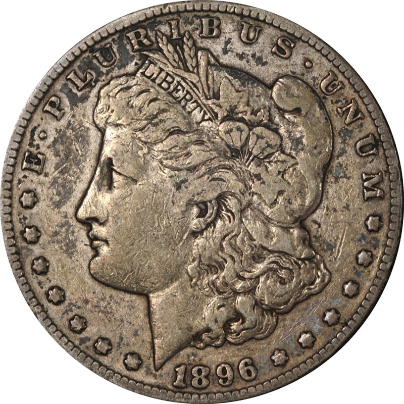 1896 S Silver Morgan Dollar US Coin: 1896 S Silver Morgan Dollar US Coin 1896-S Morgan Silver Dollar from the United States. This pre-owned coin is composed of silver and is circulated and uncertified. Specifications Coin Type: Morgan Si