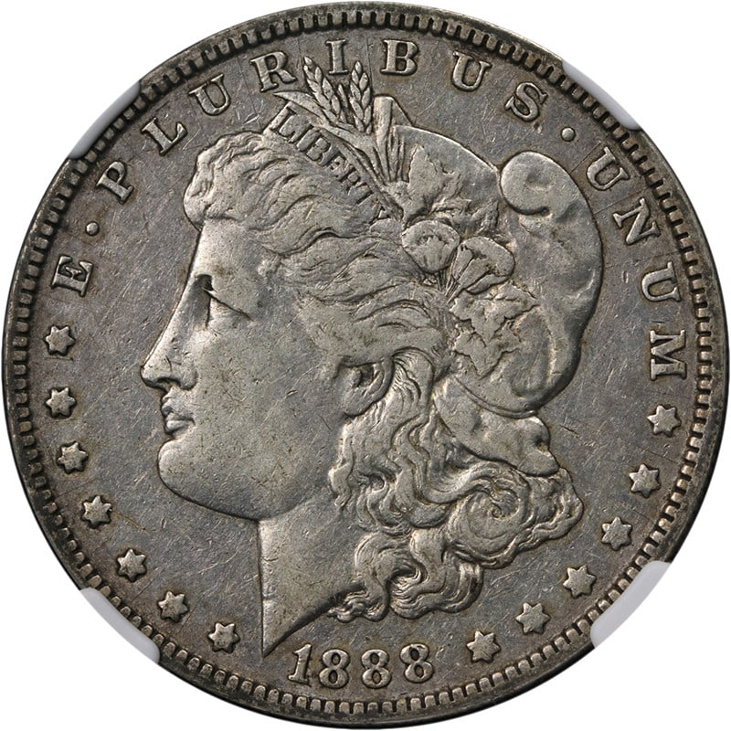 NGC VF30 1888 O Morgan Dollar VAM 4 Hot Lips DDO (1 of 4)