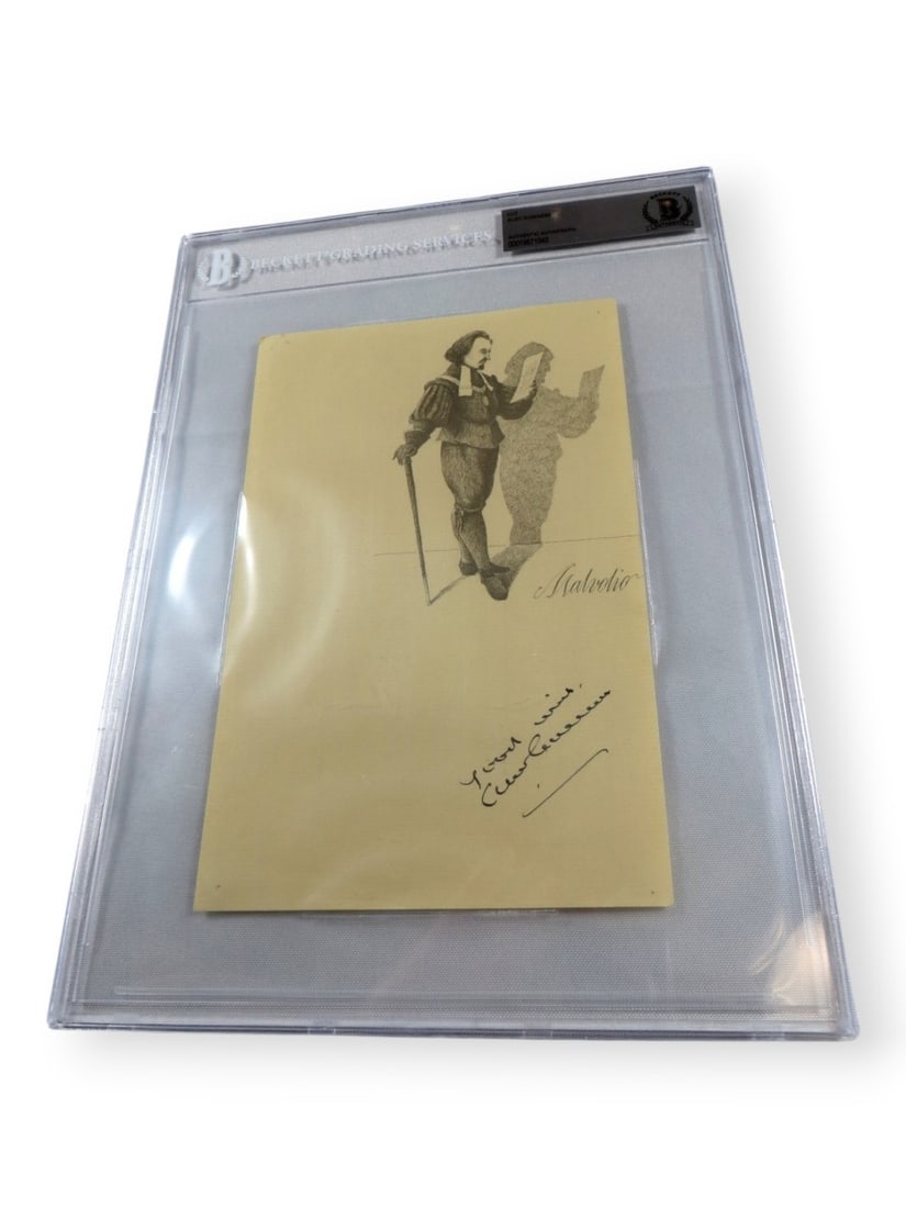 Beckett Authenticated Alec Guinness cut signature Star Wars Obi Wan (1 of 3)