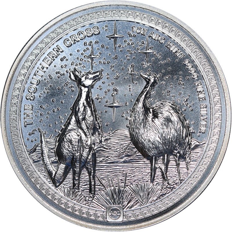 Niue 2026 Southern Cross $2 1 Oz Fine Silver High Relief Coin (1 of 2)