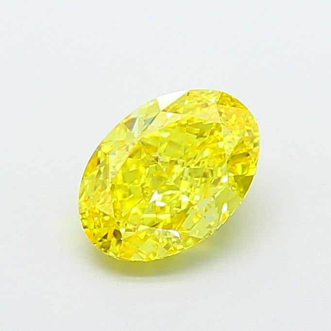 Loose Diamond - OVAL 1.52ct Fancy Vivid Yellow IF: Loose Diamond - OVAL 1.52ct Fancy Vivid Yellow IF Source: This is a real non-mined Diamond that has been grown in a lab Shape: OVAL Carats: 1.52 Color: Fancy Vivid Yellow Certification: IGI Video: