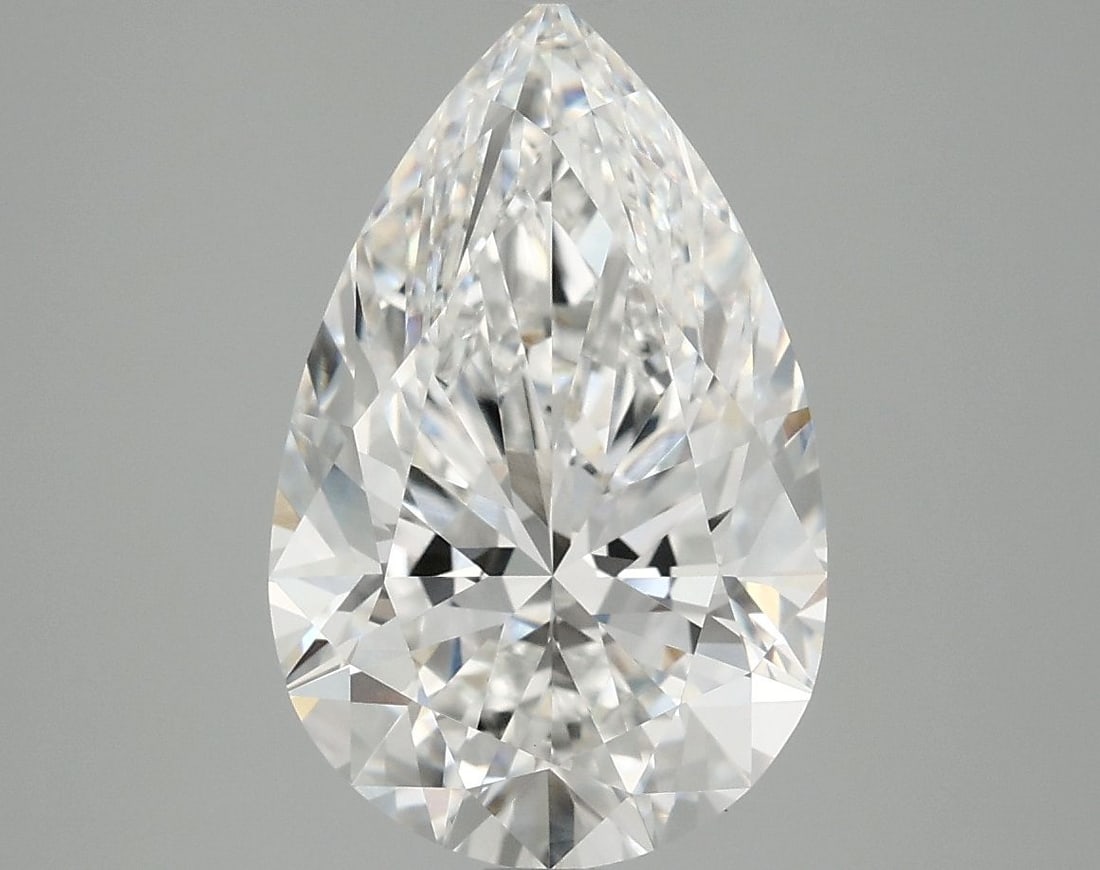 Loose Diamond - PEAR 4.04ct F VVS2: Loose Diamond - PEAR 4.04ct F VVS2 Source: This is a real non-mined Diamond that has been grown in a lab Shape: PEAR Carats: 4.04 Color: F Clarity: VVS2 Certification: IGI Video:
