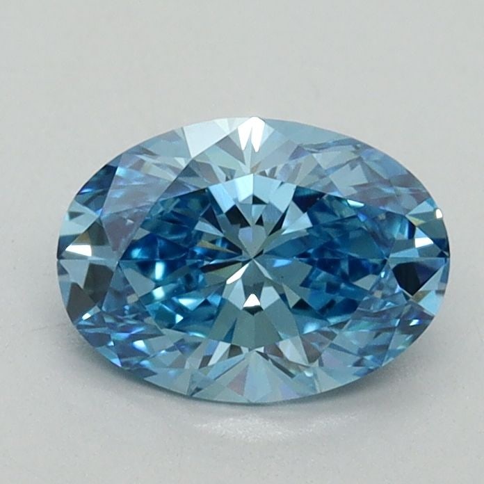Loose Diamond - OVAL 0.91ct Fancy Vivid Blue VS1 (1 of 1)