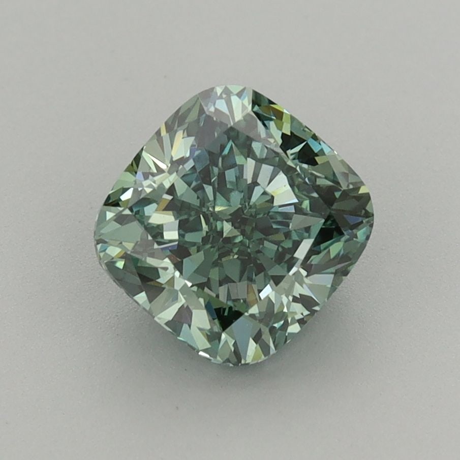 Loose Diamond - CUSHION MODIFIED 1.82ct Fancy Vivid Green VS1: Loose Diamond - CUSHION MODIFIED 1.82ct Fancy Vivid Green VS1 Source: This is a real non-mined Diamond that has been grown in a lab Shape: CUSHION MODIFIED Carats: 1.82 Color: Fancy Vivid Green