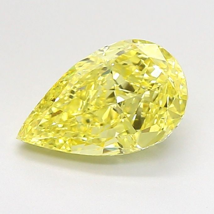 Loose Diamond - PEAR 1.51ct Fancy Intense Yellow VVS2: Loose Diamond - PEAR 1.51ct Fancy Intense Yellow VVS2 Source: This is a real non-mined Diamond that has been grown in a lab Shape: PEAR Carats: 1.51 Color: Fancy Intense Yellow Certification: IGI
