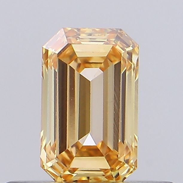 Loose Diamond - EMERALD 0.15ct Fancy Vivid Yellow VVS2: Loose Diamond - EMERALD 0.15ct Fancy Vivid Yellow VVS2 Source: This is a real non-mined Diamond that has been grown in a lab Shape: EMERALD Carats: 0.15 Color: Fancy Vivid Yellow Certification: NONE V