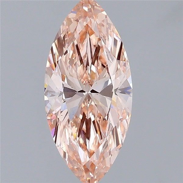 Loose Diamond - MARQUISE 1.53ct Fancy Vivid Pink VS1: Loose Diamond - MARQUISE 1.53ct Fancy Vivid Pink VS1 Source: This is a real non-mined Diamond that has been grown in a lab Shape: MARQUISE Carats: 1.53 Color: Fancy Vivid Pink Certification: IGI Video