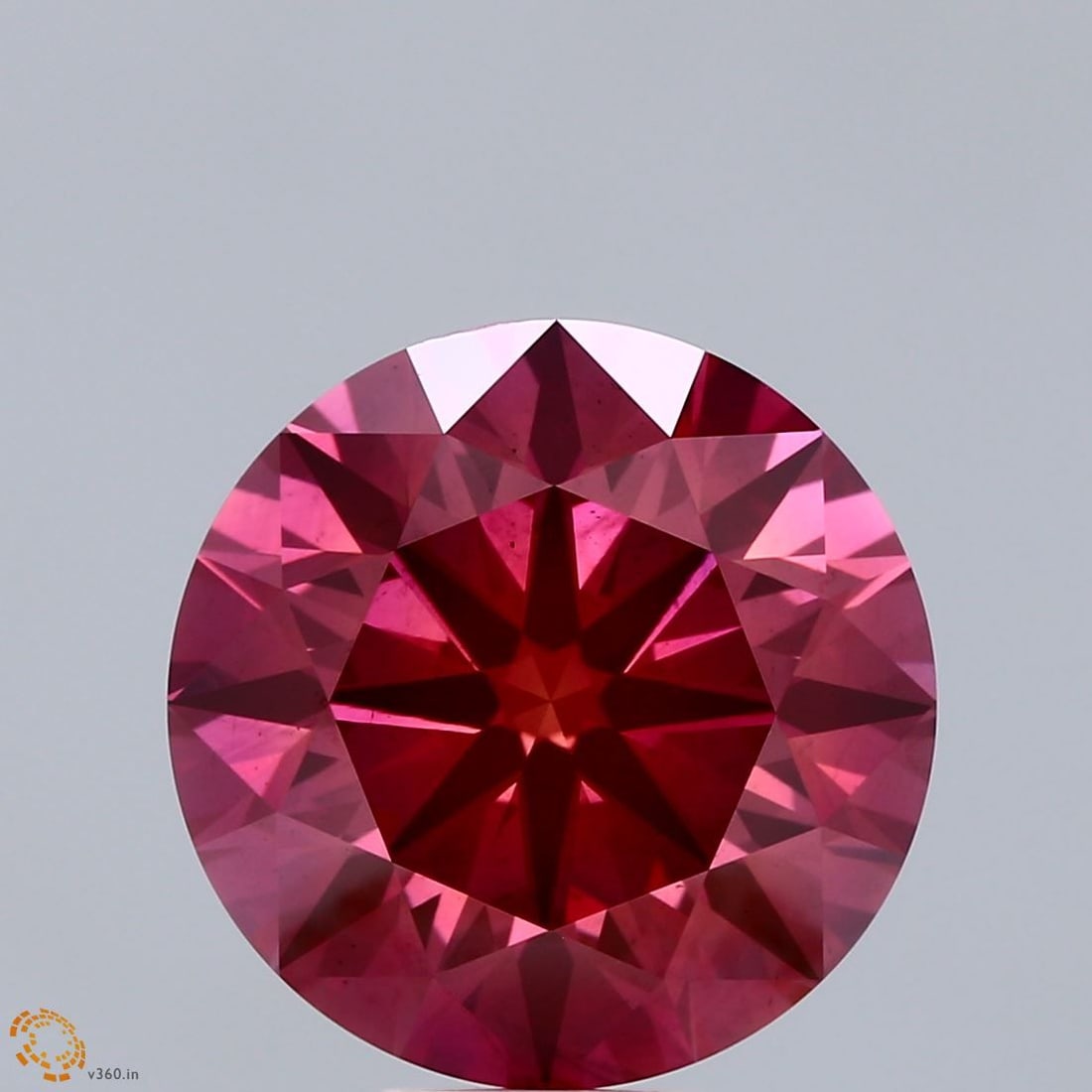 Loose Diamond - ROUND 8.06ct Fancy Vivid Pink VS2: Loose Diamond - ROUND 8.06ct Fancy Vivid Pink VS2 Source: This is a real non-mined Diamond that has been grown in a lab Shape: ROUND Carats: 8.06 Color: Fancy Vivid Pink Certification: IGI Additional