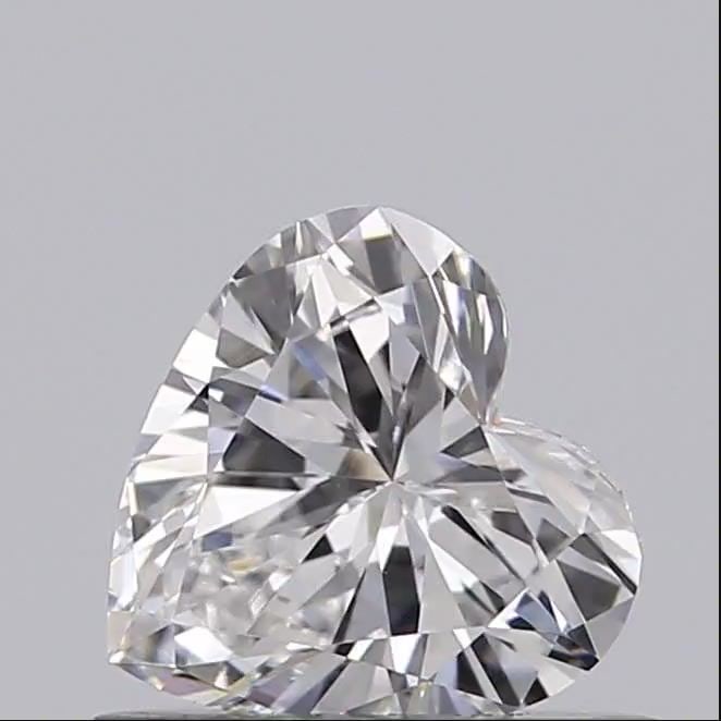 Loose Diamond - HEART 0.52ct E VVS1: Loose Diamond - HEART 0.52ct E VVS1 Source: This is a real non-mined Diamond that has been grown in a lab Shape: HEART Carats: 0.52 Color: E Clarity: VVS1 Certification: IGI Video: