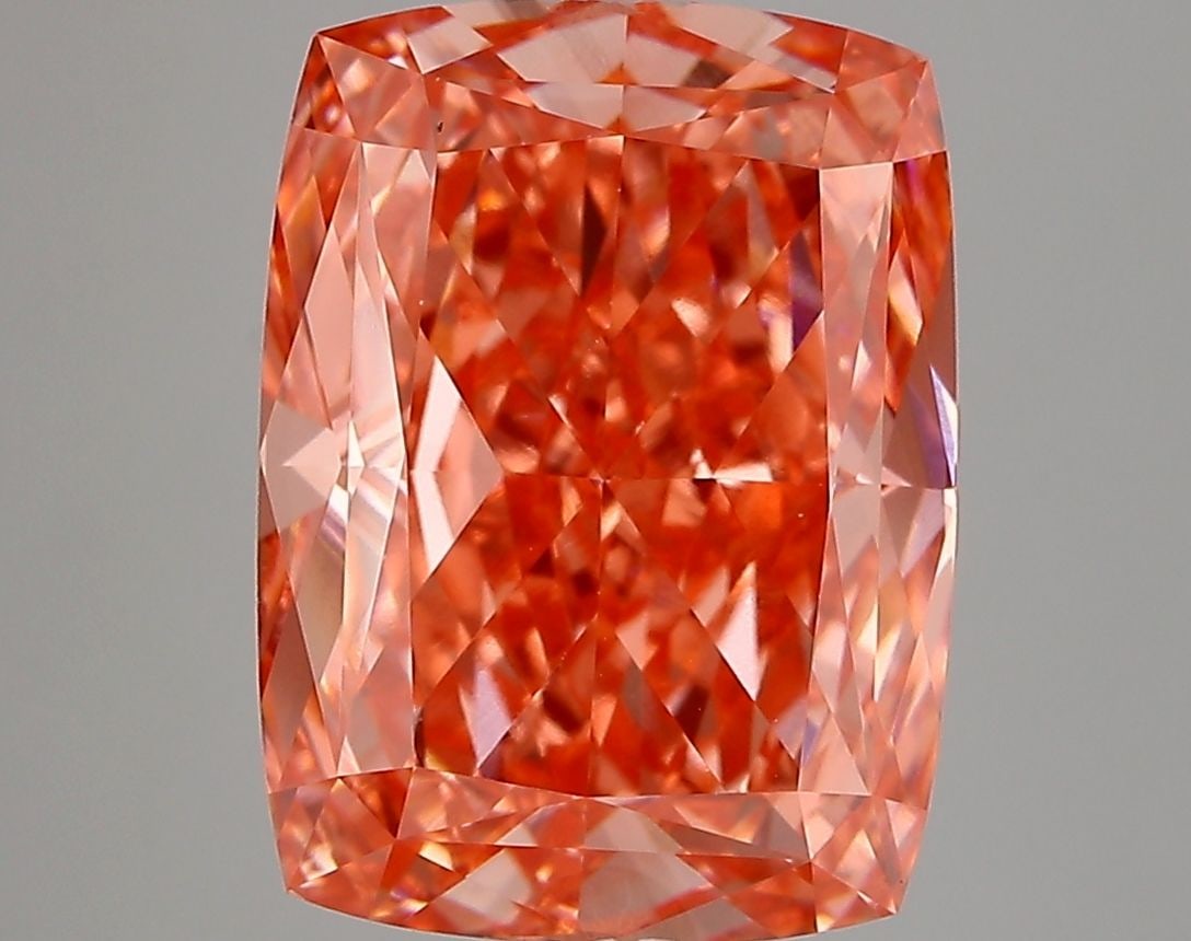 Loose Diamond - CUSHION MODIFIED 6.26ct Fancy Vivid Pink VS1: Loose Diamond - CUSHION MODIFIED 6.26ct Fancy Vivid Pink VS1 Source: This is a real non-mined Diamond that has been grown in a lab Shape: CUSHION MODIFIED Carats: 6.26 Color: Fancy Vivid Pink Certific
