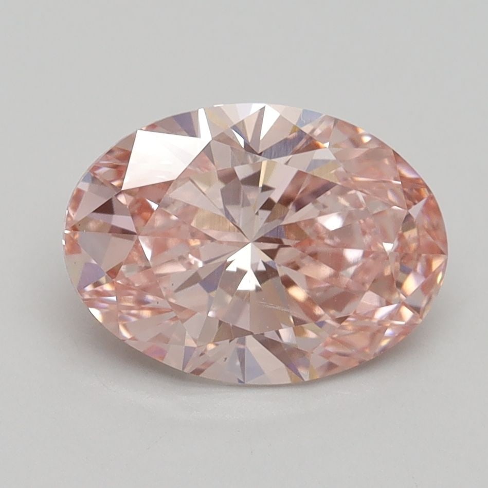 Loose Diamond - OVAL 2.15ct Fancy Intense Pink VS1: Loose Diamond - OVAL 2.15ct Fancy Intense Pink VS1 Source: This is a real non-mined Diamond that has been grown in a lab Shape: OVAL Carats: 2.15 Color: Fancy Intense Pink Certification: IGI Video: