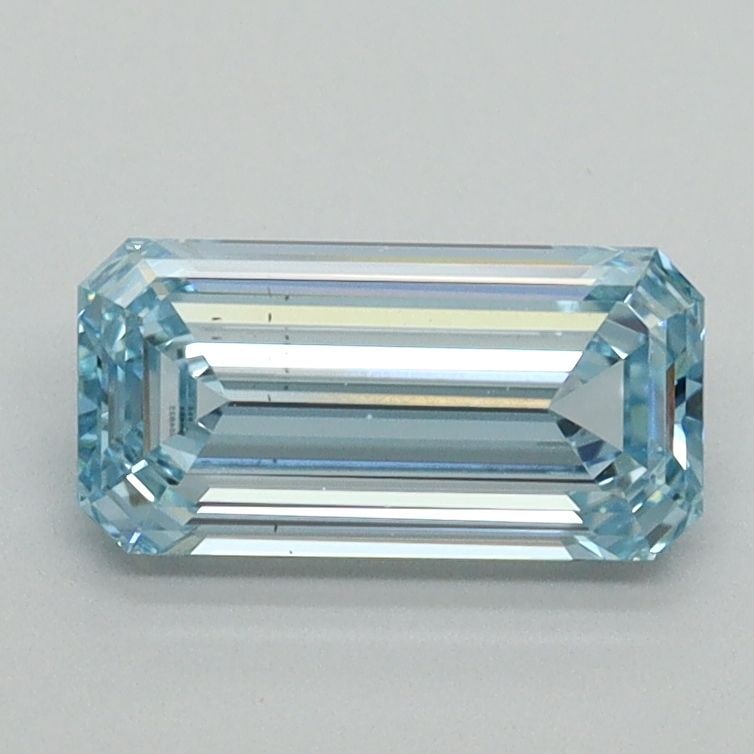 Loose Diamond - EMERALD 1.02ct Fancy Intense Blue VS2: Loose Diamond - EMERALD 1.02ct Fancy Intense Blue VS2 Source: This is a real non-mined Diamond that has been grown in a lab Shape: EMERALD Carats: 1.02 Color: Fancy Intense Blue Certification: IGI Vid