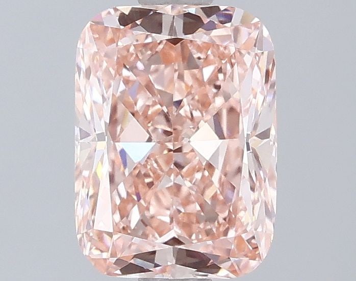 Loose Diamond - CUSHION MODIFIED 1.52ct Fancy Vivid Pink VS1: Loose Diamond - CUSHION MODIFIED 1.52ct Fancy Vivid Pink VS1 Source: This is a real non-mined Diamond that has been grown in a lab Shape: CUSHION MODIFIED Carats: 1.52 Color: Fancy Vivid Pink