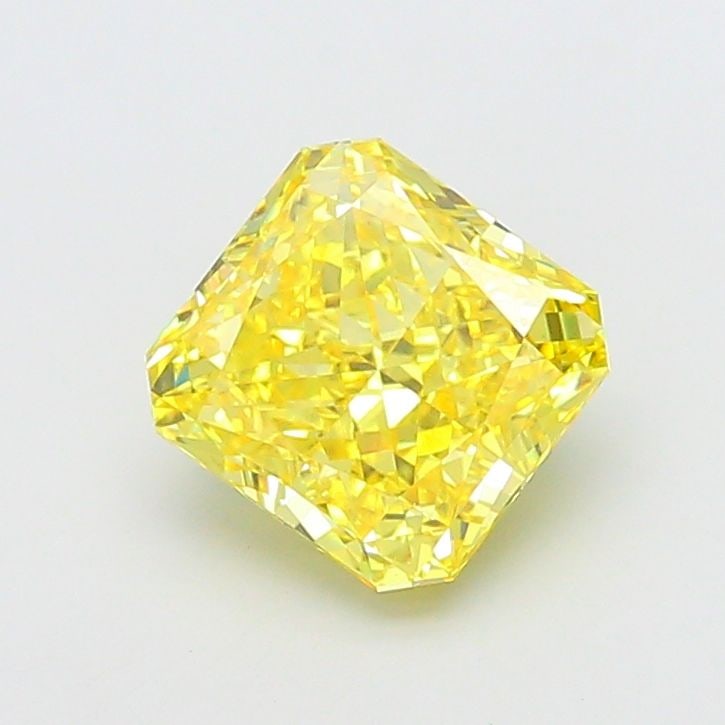 Loose Diamond - SQUARE RADIANT 6.06ct Fancy Vivid Yellow VS1: Loose Diamond - SQUARE RADIANT 6.06ct Fancy Vivid Yellow VS1 Source: This is a real non-mined Diamond that has been grown in a lab Shape: SQUARE RADIANT Carats: 6.06 Color: Fancy Vivid Yellow Certific