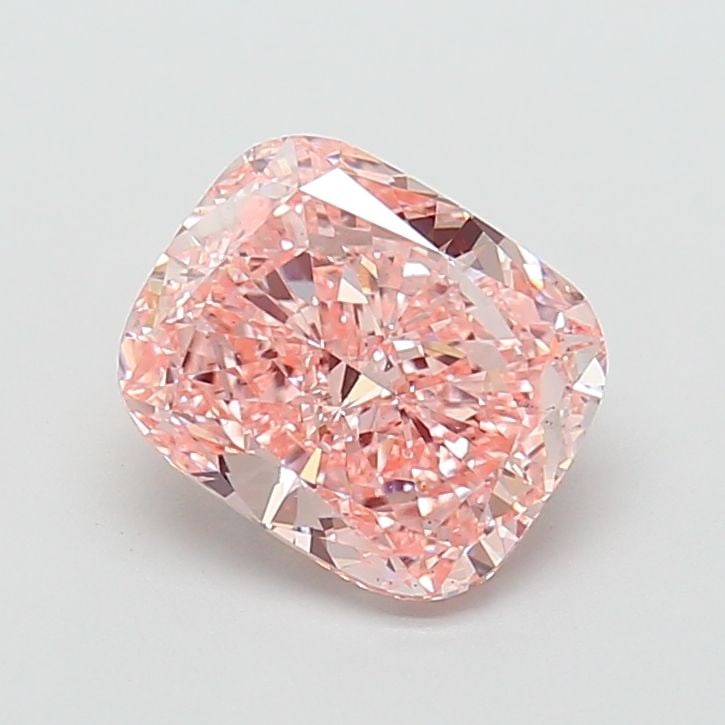 Loose Diamond - CUSHION MODIFIED 3.0ct Fancy Vivid Pink VS2: Loose Diamond - CUSHION MODIFIED 3.0ct Fancy Vivid Pink VS2 Source: This is a real non-mined Diamond that has been grown in a lab Shape: CUSHION MODIFIED Carats: 3.0 Color: Fancy Vivid Pink Certificat