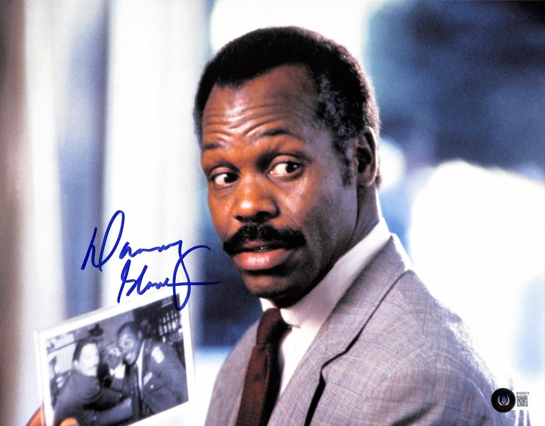 Beckett certified 11x14 signed Danny Glover Lethal Weapon photo (1 of 1)