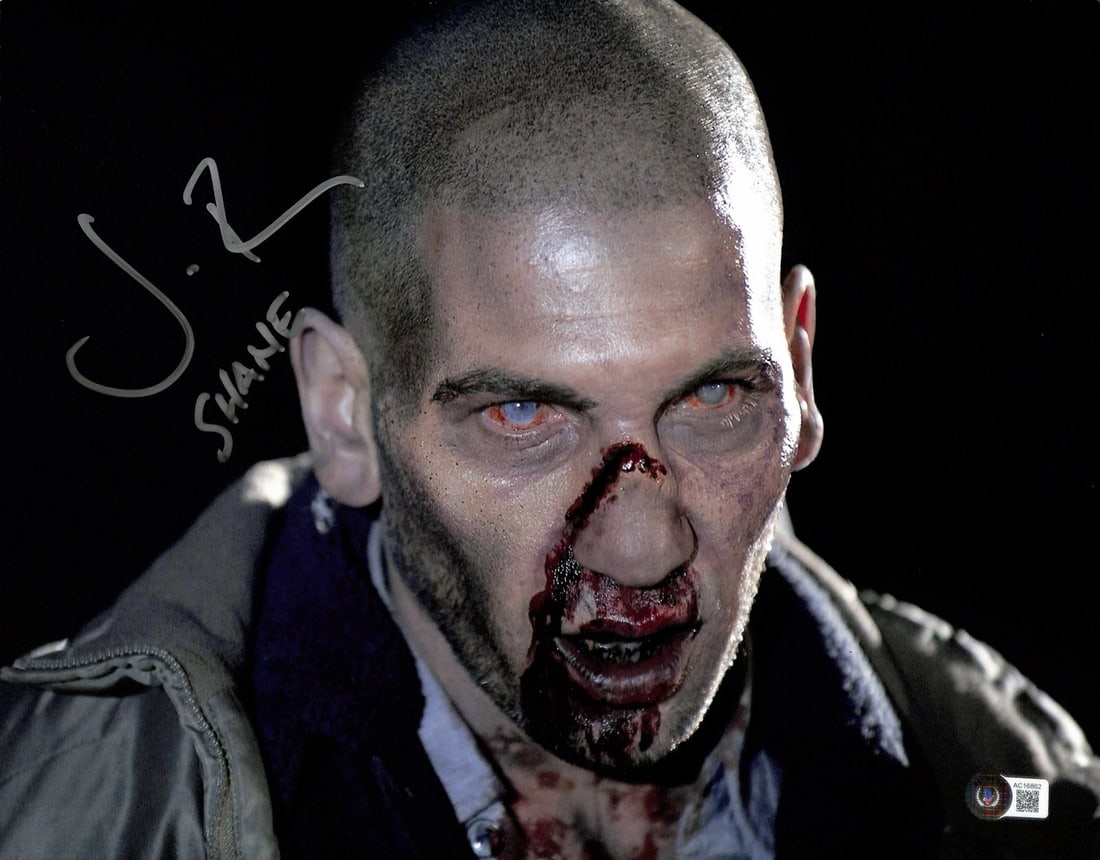 Beckett 10 Graded Jon Bernthal Shane 11x14 Signed Walking Dead Photo (1 of 1)