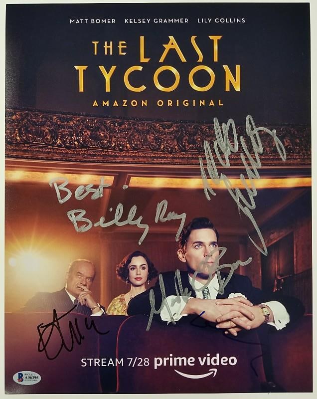 11x14 Photo Signed by Five Cast Members of The Last Tycoon with Beckett COA: 11x14 Photo Signed by Five Cast Members of The Last Tycoon with Beckett COA This original 11x14 photo from the United States is signed by five cast members of "The Last Tycoon." The photograph comes w