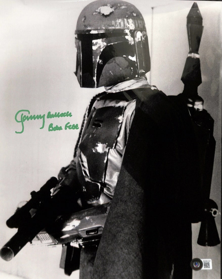 Autographed 11x14 Boba Fett Photo Jeremy Bulloch Beckett Certified (1 of 1)
