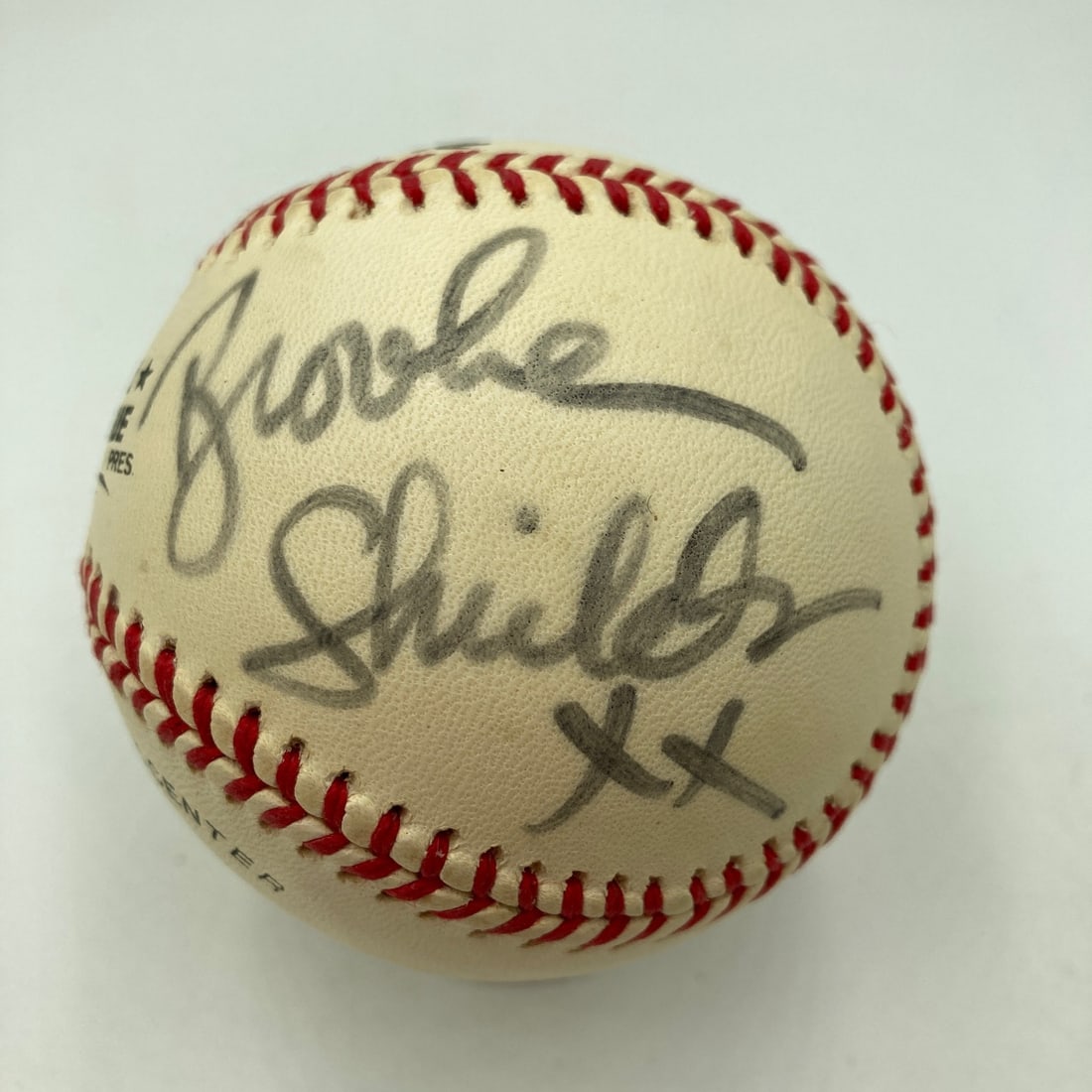 National League Baseball Autographed by Brooke Shields with JSA COA (1 of 6)