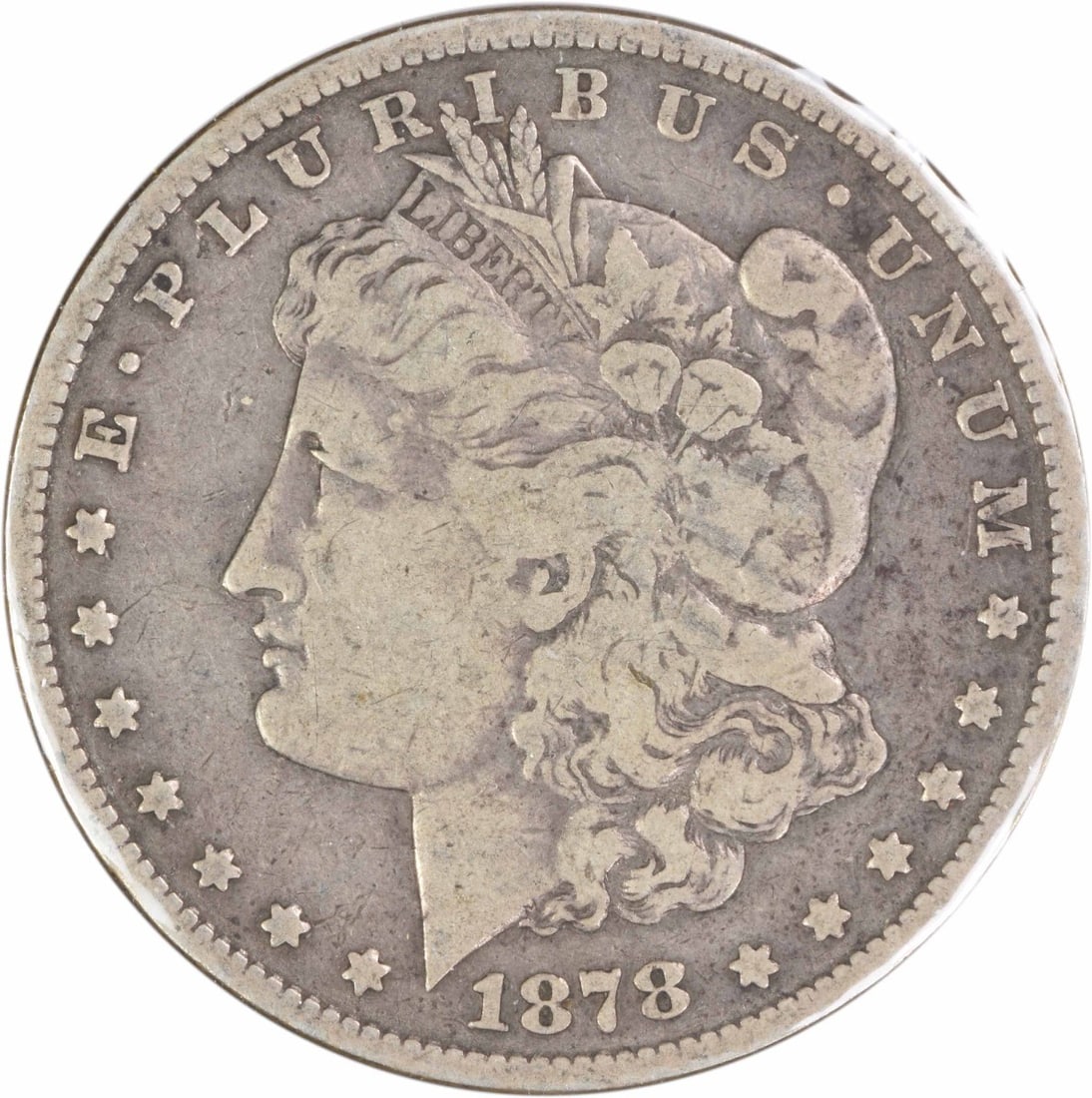 1878-S Morgan Silver Dollar VAM 27 Long Arrow Shaft F (1 of 2)
