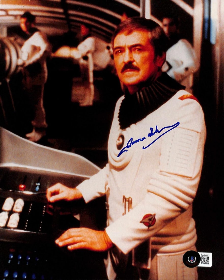 Beckett Certified 8x10 Star Trek Movie Photo Autographed by James Doohan: Beckett Certified 8x10 Star Trek Movie Photo Autographed by James Doohan Pre-owned 8x10 photograph from Star Trek: The Movie, hand-signed by James Doohan. The autograph is authenticated by Beckett Aut