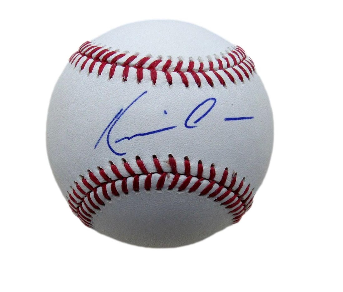 PSA DNA Certified OML Baseball Autographed by Kevin Costner (1 of 2)