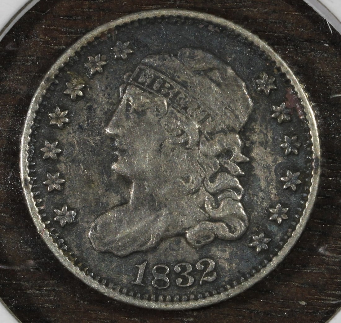 1832 United States Capped Bust Half Dime Silver H10C XF (1 of 2)