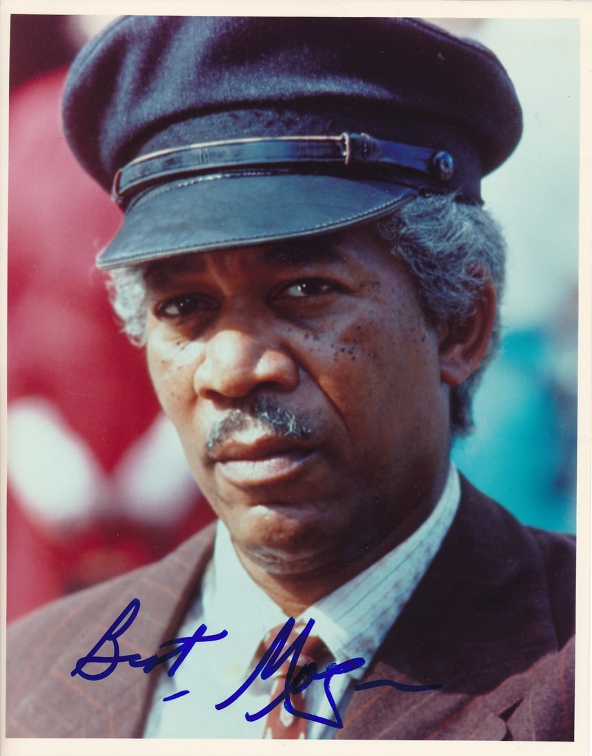 Beckett Authenticated Morgan Freeman 8x10 Signed Photo Driving Miss Daisy (1 of 3)