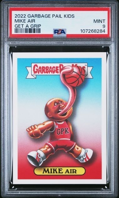 2022 Garbage Pail Kids Get A Grip Mike Air PSA 9 Card (1 of 2)
